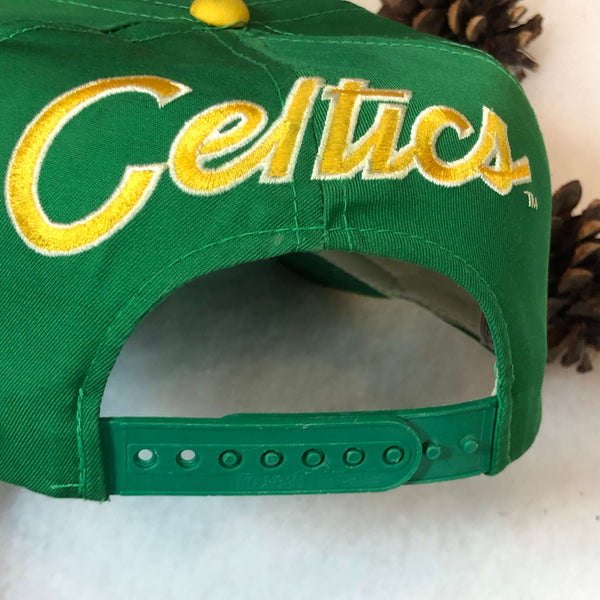Vintage NBA Boston Celtics Sports Specialties Backscript Twill Snapback Hat