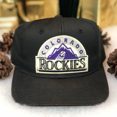 Vintage MLB Colorado Rockies Sports Specialties Twill Snapback Hat