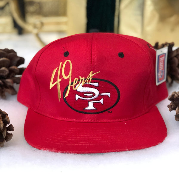 Vintage Deadstock NWT AJD Sportswear NFL San Francisco 49ers Snapback Hat