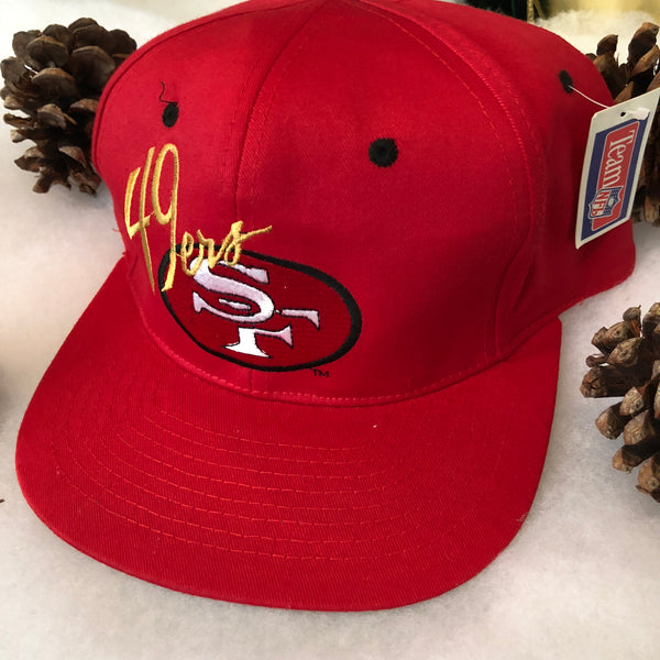 Vintage Deadstock NWT AJD Sportswear NFL San Francisco 49ers Snapback Hat