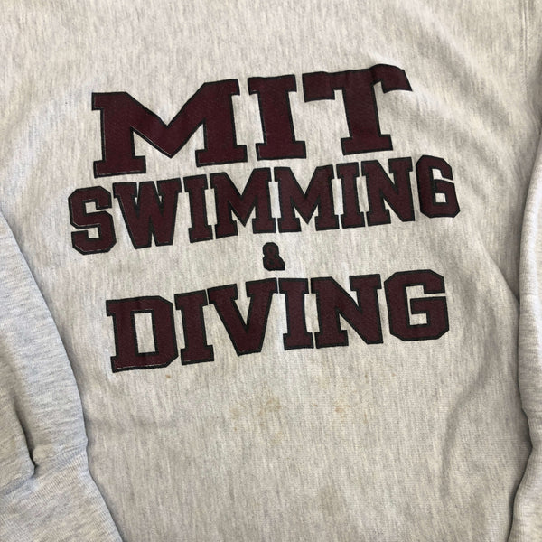 Vintage MIT Swimming & Diving Champion Reverse Weave Crewneck Sweatshirt (XL)