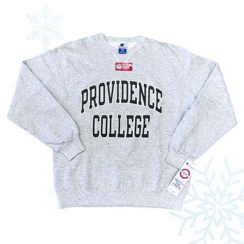 Vintage Deadstock NWT NCAA Providence College Friars Champion Reverse Weave Crewneck Sweatshirt (L)