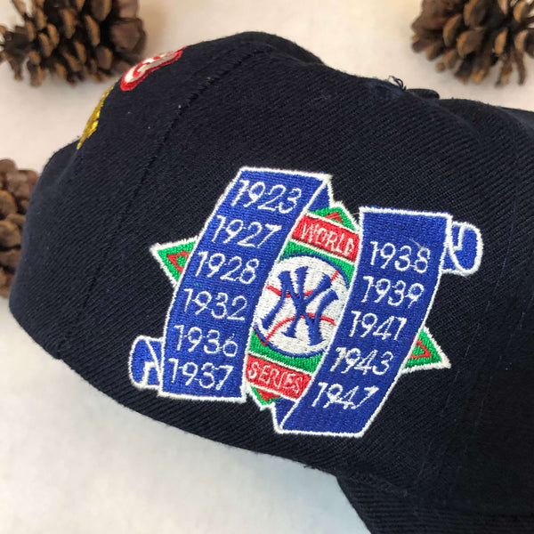 Vintage MLB New York Yankees Annco Championships Wool Snapback Hat