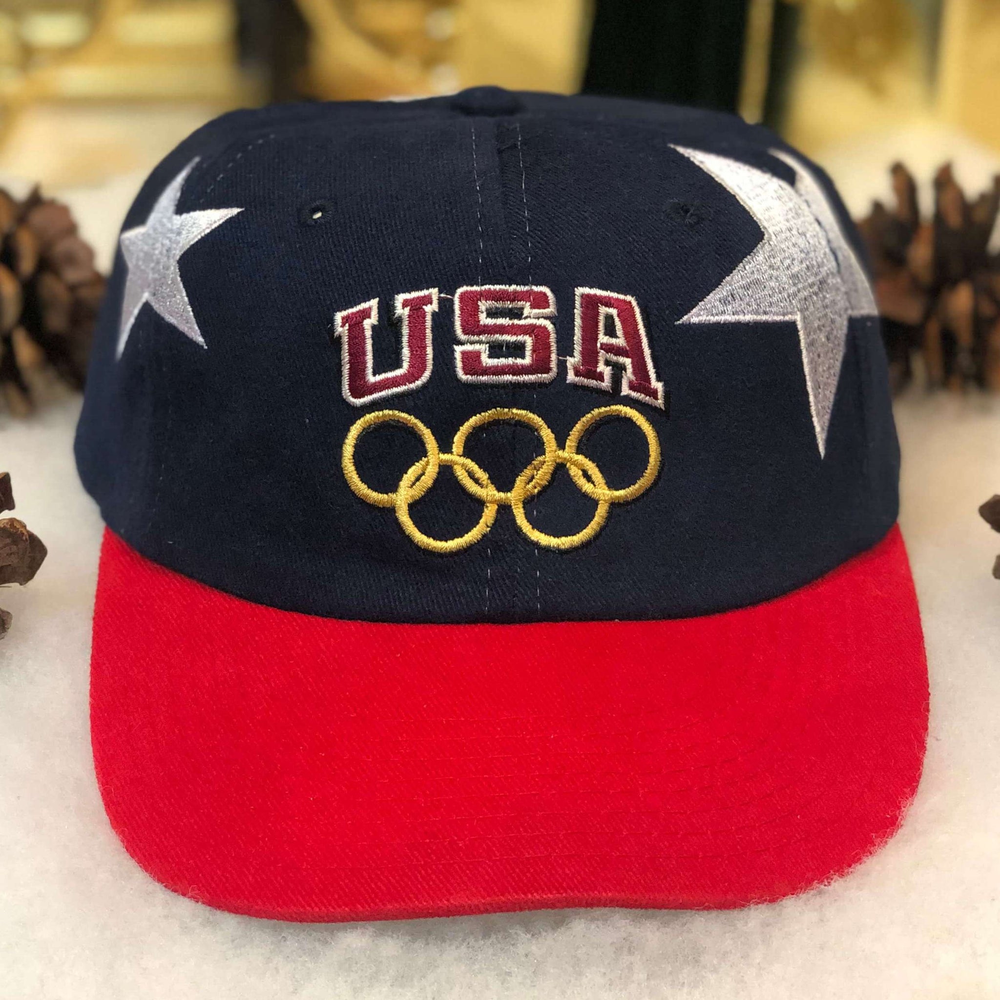 Vintage 1996 USA Olympics Champion Snapback Hat