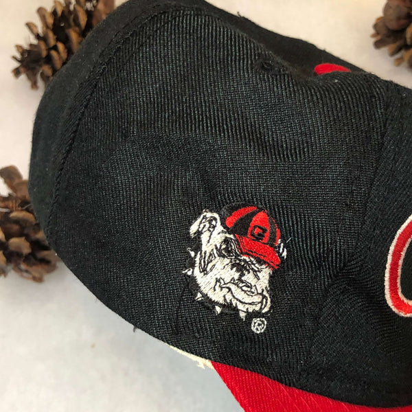 Vintage NCAA Georgia Bulldogs Sports Specialties Wool Script Snapback Hat