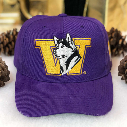 Vintage NCAA Washington Huskies Sports Specialties Plain Logo Snapback Hat