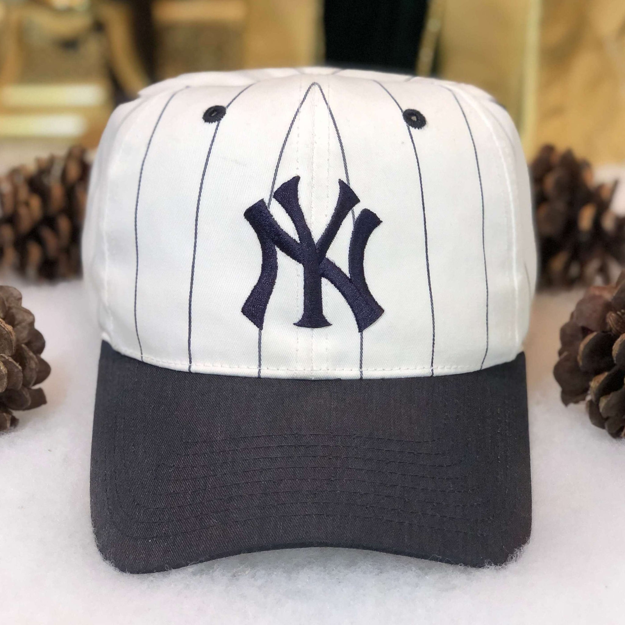 Vintage MLB New York Yankees Twins Enterprise Twill Snapback Hat