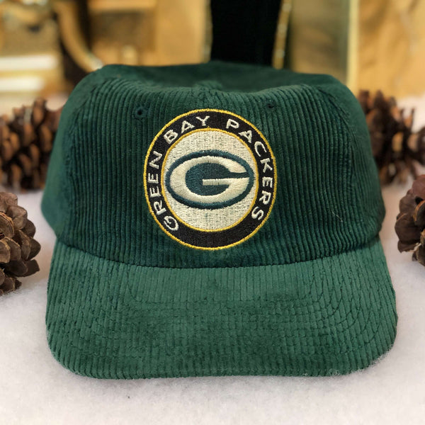 Vintage NFL Green Bay Packers American Needle Corduroy Strapback Hat