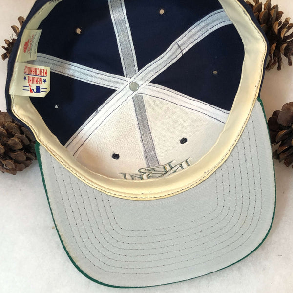 Vintage MLB Milwaukee Brewers New Era Twill Snapback Hat