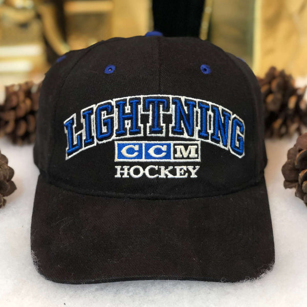 Vintage NHL Tampa Bay Lightning CCM Hockey Strapback Hat