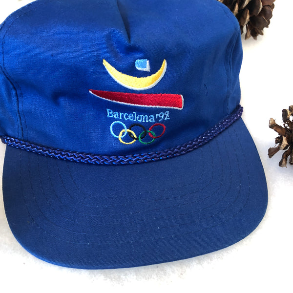 Vintage 1992 Barcelona Olympics Snapback Hat