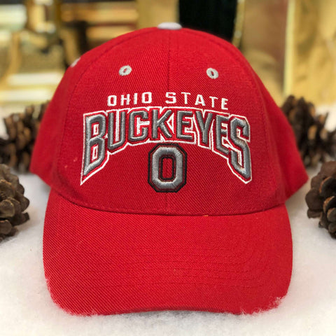 Vintage NCAA Ohio State Buckeyes Top of the World Wool Snapback Hat