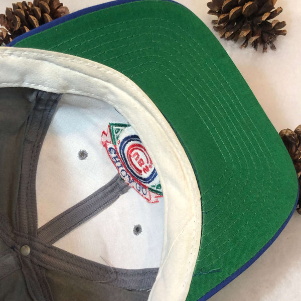 Vintage MLB Chicago Cubs The Game Nylon Snapback Hat