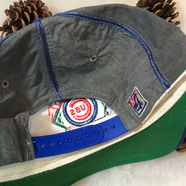 Vintage MLB Chicago Cubs The Game Nylon Snapback Hat