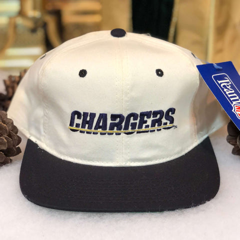 Vintage Deadstock NWT NFL San Diego Chargers FRAM Twill Snapback Hat