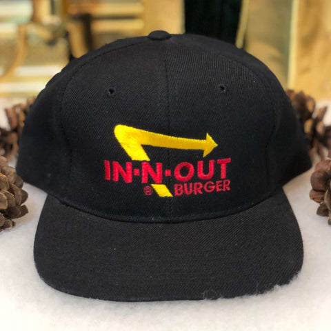 Vintage Deadstock NWOT In-N-Out Burger Wool Snapback Hat