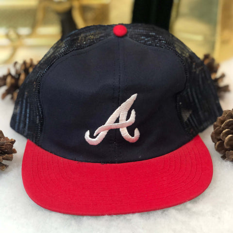 Vintage MLB Atlanta Braves Twins Enterprise Trucker Hat