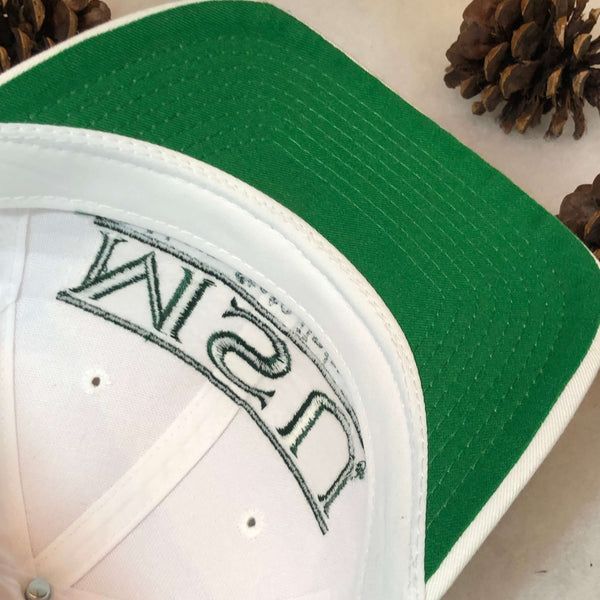 Vintage Deadstock NWOT NCAA Michigan State Spartans The Game Split Bar Twill Snapback Hat