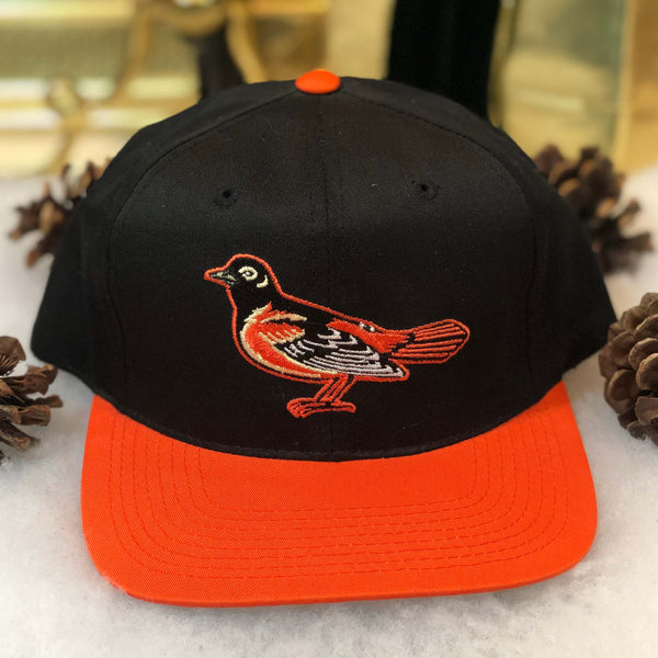 Vintage Deadstock NWOT MLB Baltimore Orioles Outdoor Cap Twill Snapback Hat