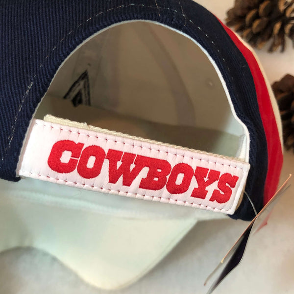 Vintage Deadstock NWT NFL Dallas Cowboys Patriotic Reebok Strapback Hat
