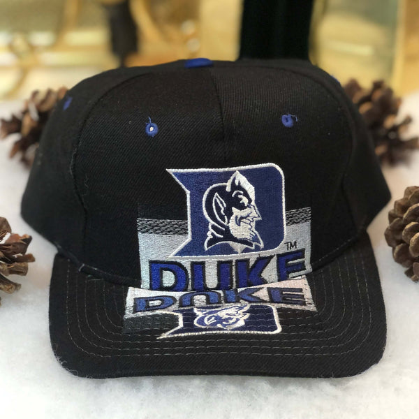 Vintage NCAA Duke Blue Devils Starter Reflective Wool Snapback Hat