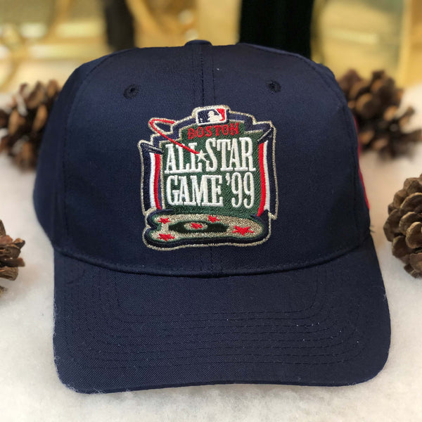 Vintage 1999 MLB All-Star Game Fenway Park 989 Sports Starter Twill Snapback Hat