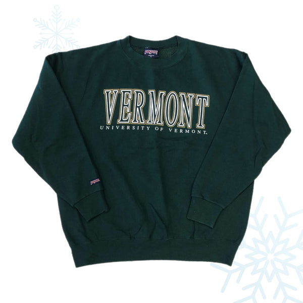 Vintage University of Vermont Catamounts JanSport Crewneck Sweatshirt (L)