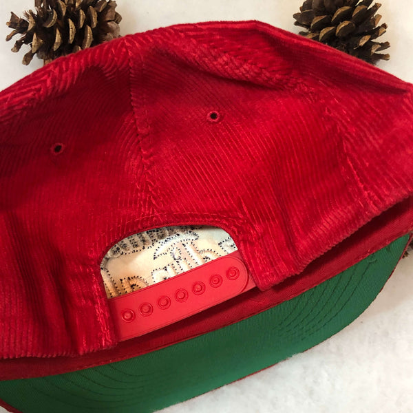 Vintage MLB St. Louis Cardinals Annco Corduroy Snapback Hat