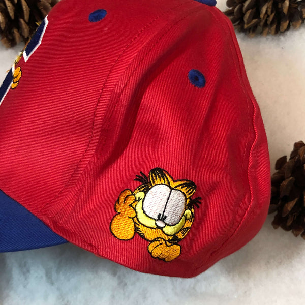 Vintage Garfield Cat Cartoon Twill Snapback Hat
