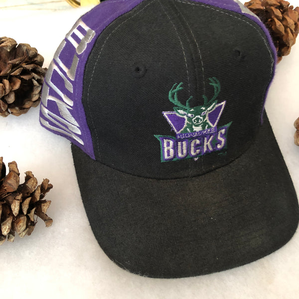 Vintage AJD Sportswear NBA Milwaukee Bucks Snapback Hat