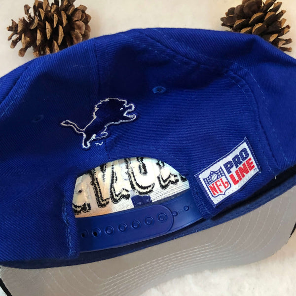 Vintage NFL Detroit Lions Reebok Wool Snapback Hat