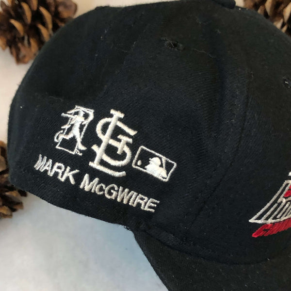 Vintage 1998 MLB St. Louis Cardinals Mark McGwire Single Season Home Run Champion New Era Wool Snapback Hat