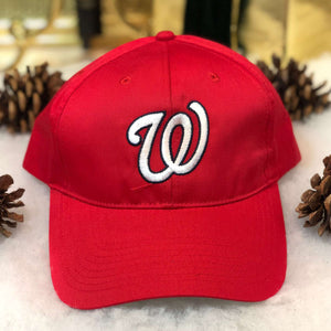 Vintage Deadstock NWT MLB Washington Nationals Twins Enterprise Twill Snapback Hat