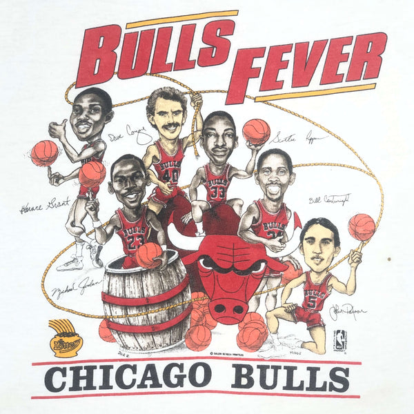 Vintage NBA Chicago Bulls "Bulls Fever" Salem Screen Printers T-Shirt