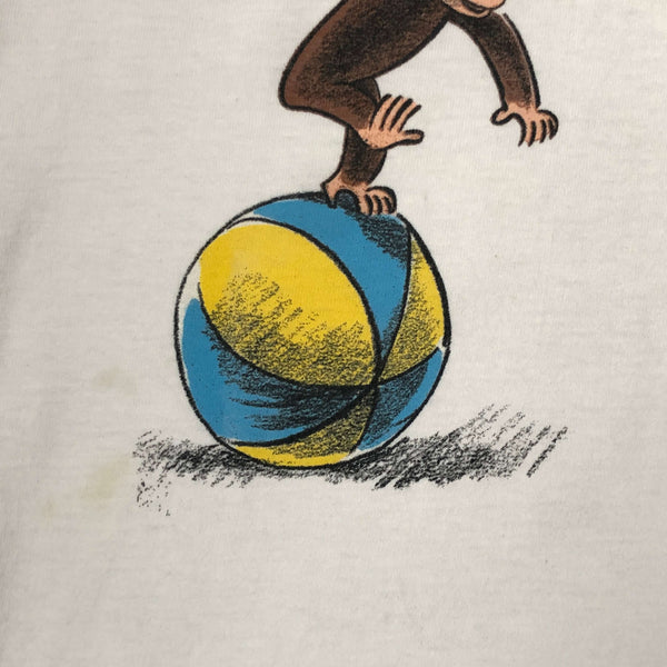 Vintage 1998 Curious George Hasbro Graphic T-Shirt (L)