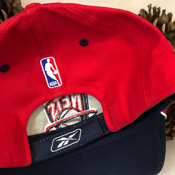 Deadstock NWOT NBA New Jersey Nets Reebok Strapback Hat