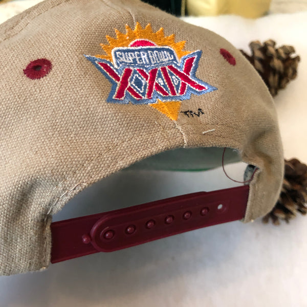 Vintage Deadstock NWT Logo Athletic NFL Super Bowl XXIX Champions San Francisco 49ers Snapback Hat
