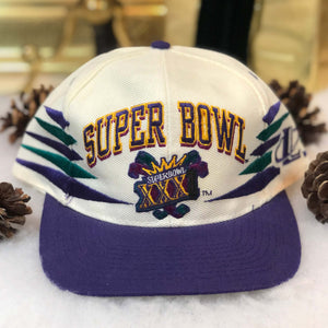 Vintage Deadstock NWOT NFL Super Bowl XXXI Packers Patriots Logo Athletic Diamond Snapback Hat