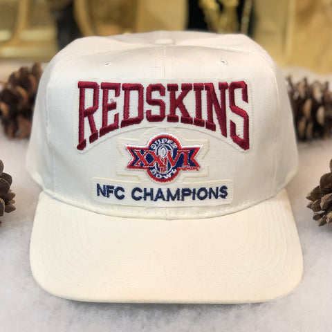 Vintage NFL Washington Redskins Super Bowl XXVI NFC Champions New Era Twill Snapback Hat