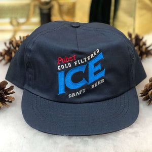 Vintage Deadstock NWOT Pabst Ice Cold Filtered Draft Beer Twill Snapback Hat