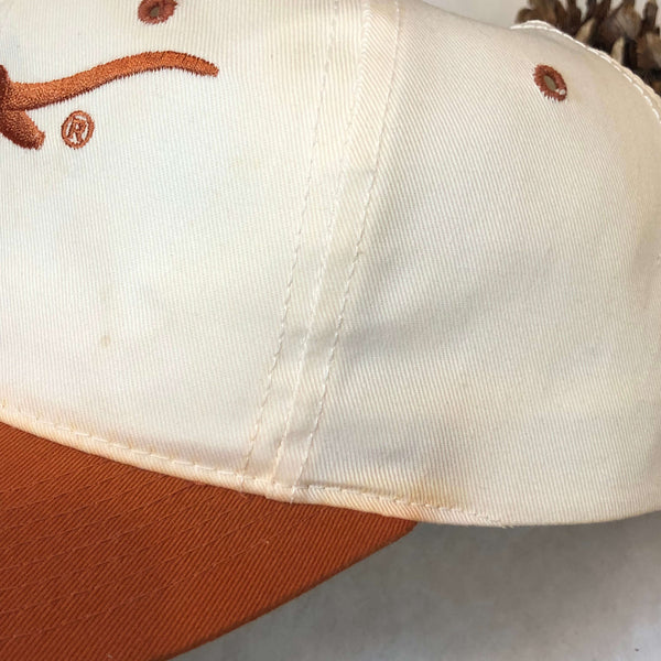 Vintage NCAA Texas Longhorns Signatures Twill Snapback Hat