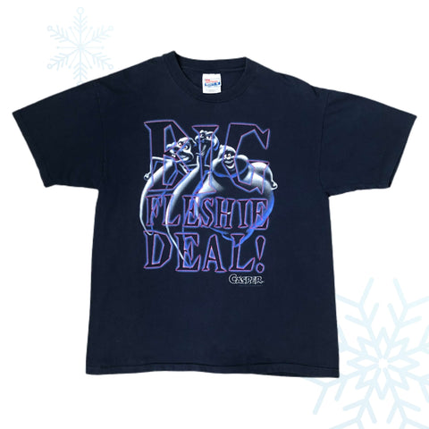 Vintage 1995 Casper "Big Fleshie Deal!" T-Shirt (L)