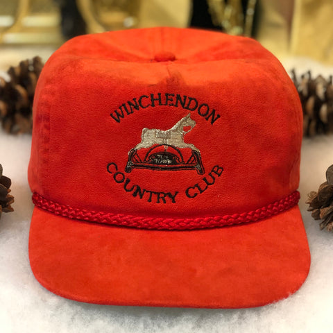 Vintage Winchendon Massachusetts Country Club Strapback Hat