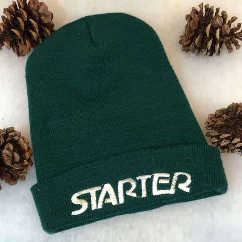 Vintage Starter Winter Green Beanie Hat