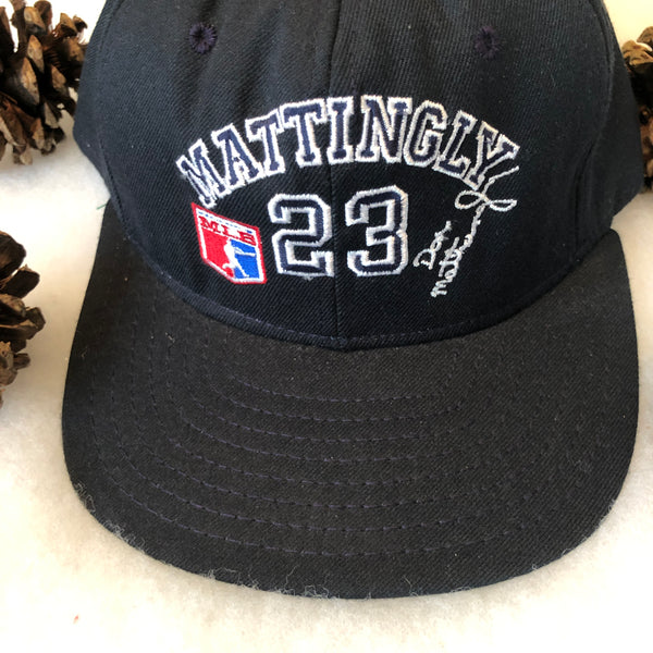 Vintage Deadstock NWOT AJD Sportswear MLB New York Yankees Don Mattingly Snapback Hat