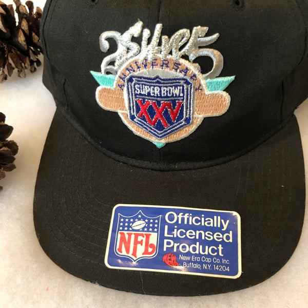 Vintage Deadstock NWOT New Era NFL Super Bowl XXV Snapback Hat