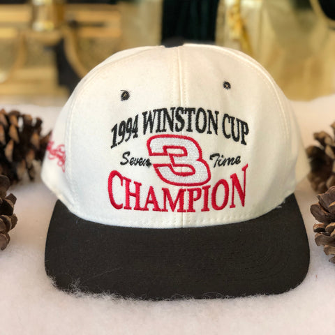Vintage Nutmeg Mills 1994 NASCAR Winston Cup Champion Dale Earnhardt Snapback Hat