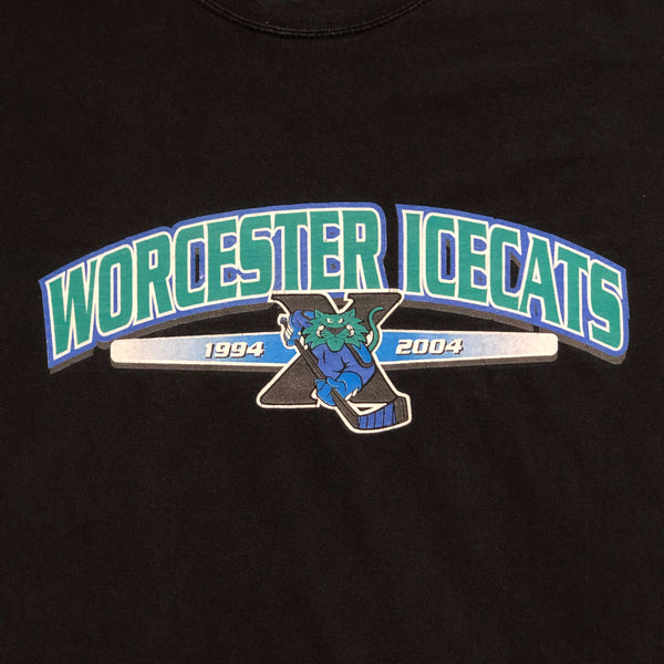 2004 AHL Worcester IceCats 10th Anniversary T-Shirt (XL)