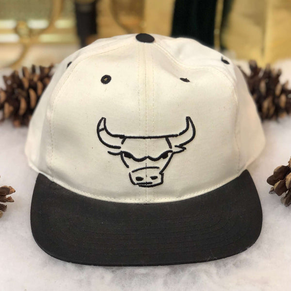 Vintage NBA Chicago Bulls Miller Lite Kick 10 Headwear Twill Snapback Hat