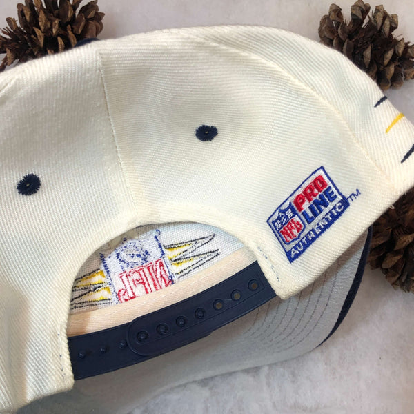 Vintage NFL San Diego Chargers Logo Athletic Diamond Snapback Hat
